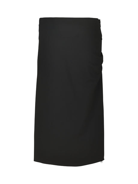 Lanvin Elegant Black Mini Skirt for Women