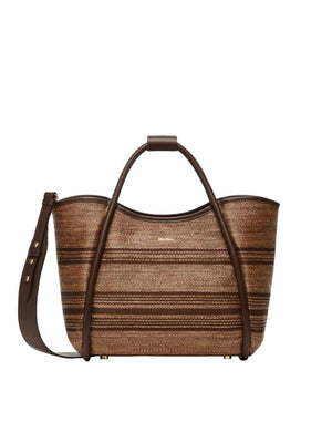 MAX MARA Mini Striped Crossbody Handbag