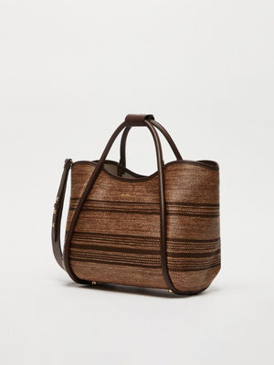 MAX MARA Mini Striped Crossbody Handbag