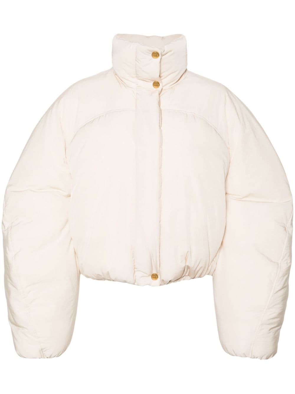 JACQUEMUS Mini Funnel Neck Padded Down Jacket