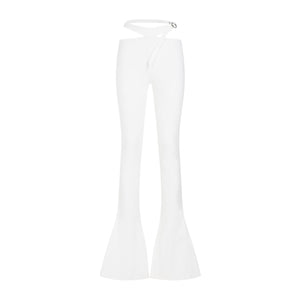 THE ATTICO White High-Waisted Pants for Women | SS24 Collection