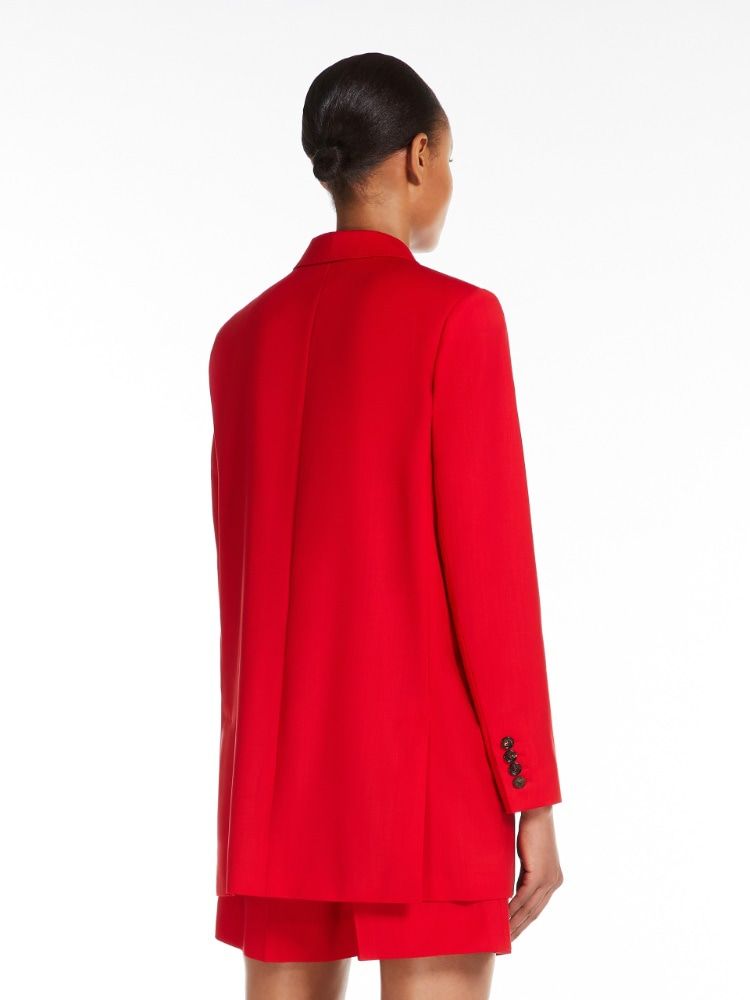 MAX MARA Stylish Red Nebbie Jacket for Women - FW24 Collection