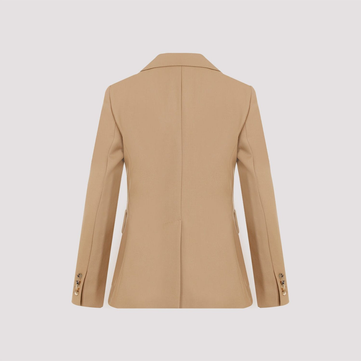 MAX MARA Elegant Nude Wool Blazer