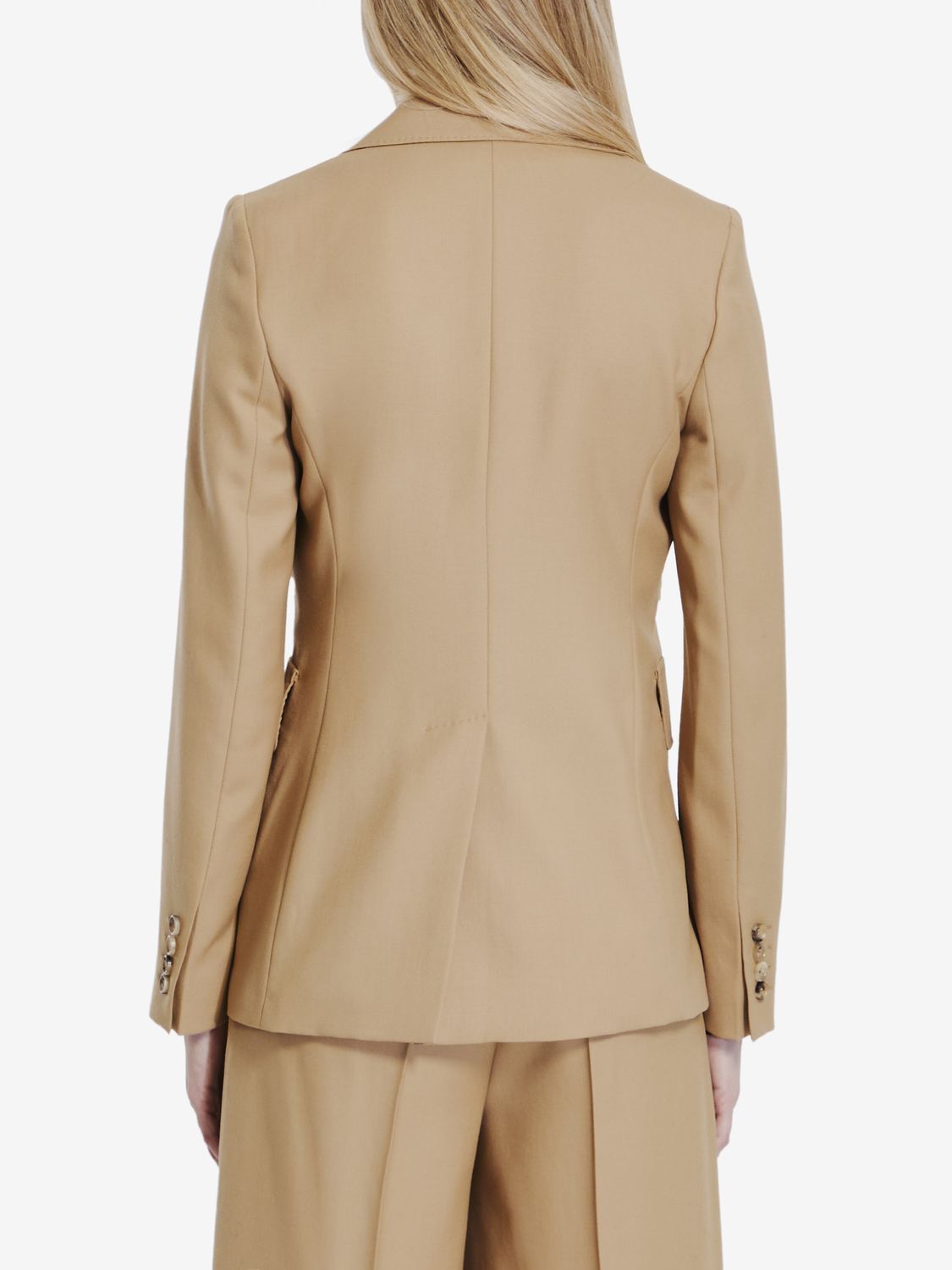 MAX MARA Osanna Wool Gabardine Jacket - Women’s Semi-Tight Fit