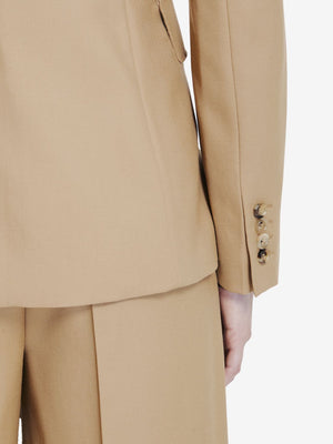 MAX MARA Osanna Wool Gabardine Jacket - Women’s Semi-Tight Fit