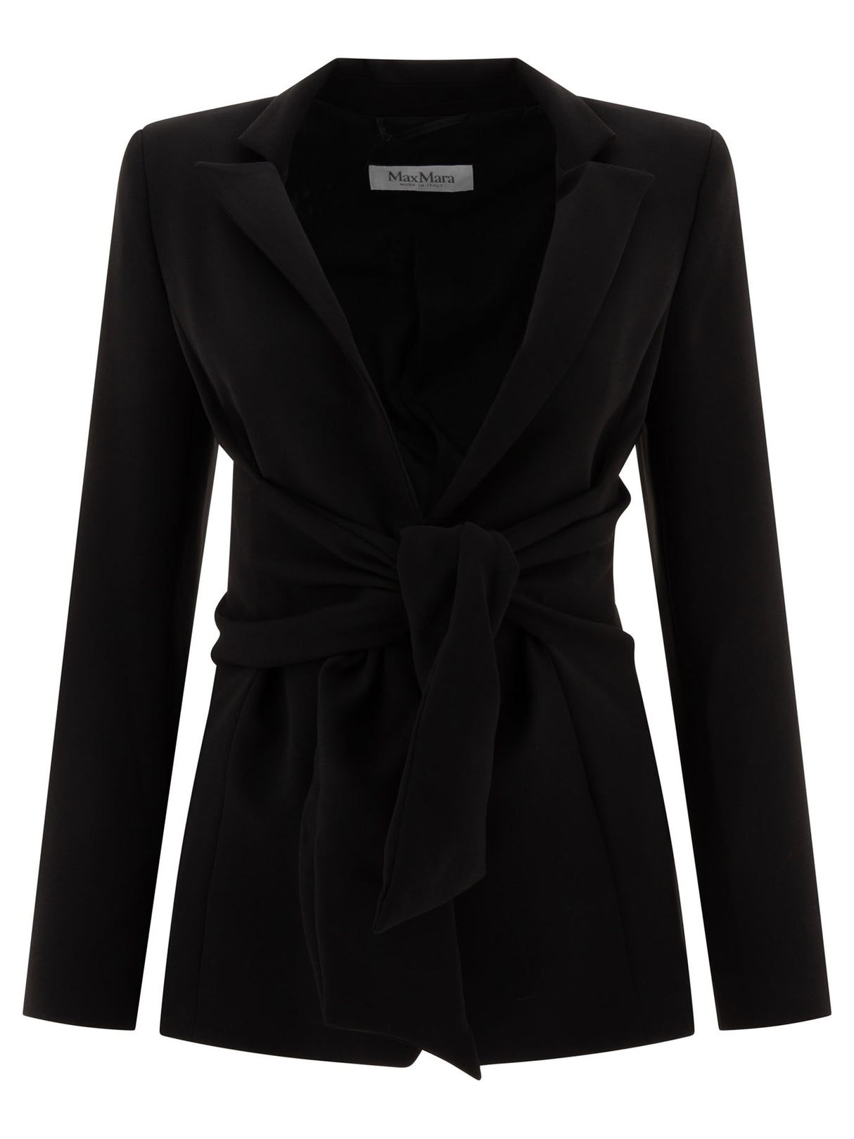 MAX MARA Chic Regular Fit Jacket with Sash