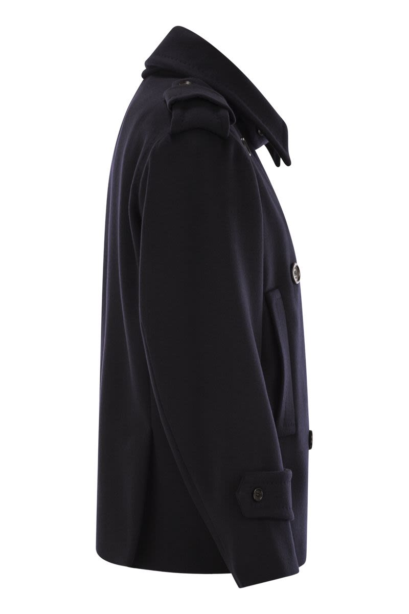 MAX MARA Oversized Wool and Cashmere Trench Jacket