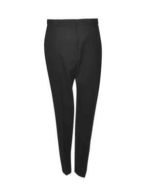 Lanvin Elegantly Tailored Black Trousers for Women