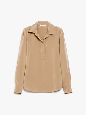 MAX MARA Silk Long Sleeve Shirt for Women