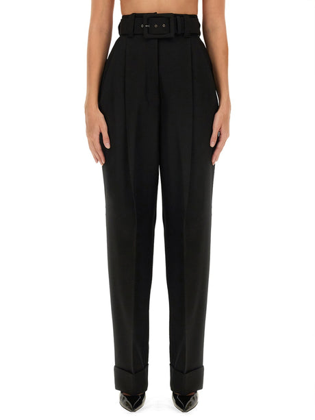 MAX MARA Elegant Virgin Wool Pants - Size 40 IT