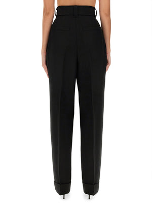 MAX MARA Elegant Virgin Wool Pants - Size 40 IT