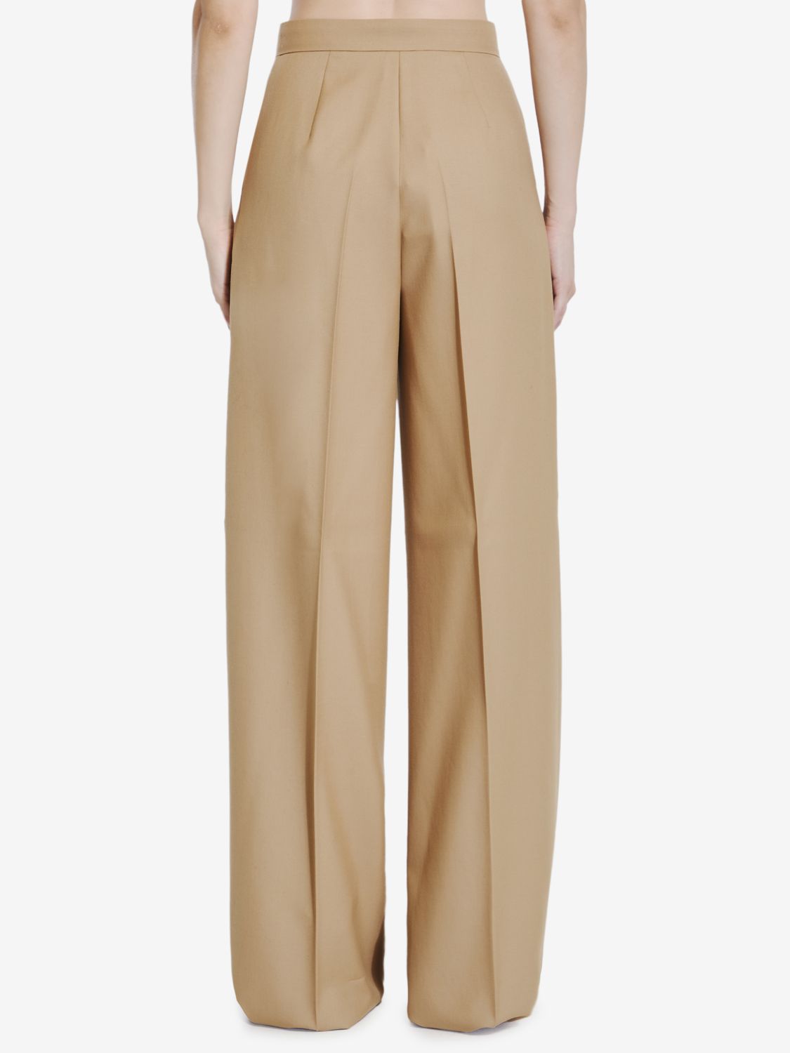 MAX MARA Pleated Palazzo Trousers for Women - Regular Fit