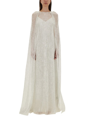 MAX MARA Elegant Silk Wedding Dress - Size 40 IT