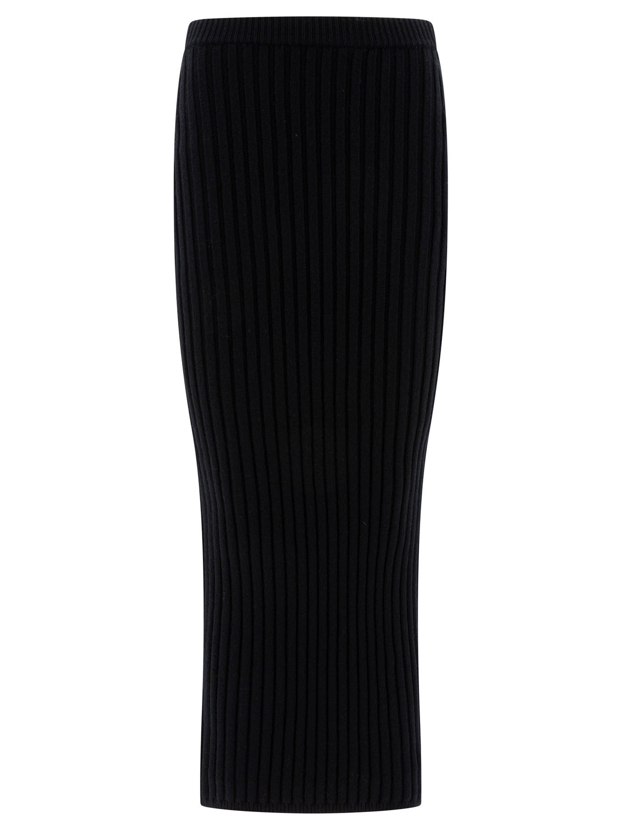 MAX MARA Wool and Cashmere Slim Fit Pencil Skirt