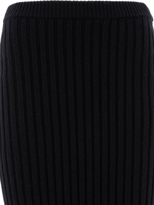 MAX MARA Wool and Cashmere Slim Fit Pencil Skirt