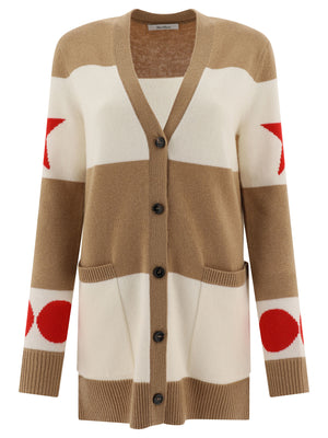 MAX MARA Oversized Wool and Cashmere Cardigan - Fall/Winter 2024