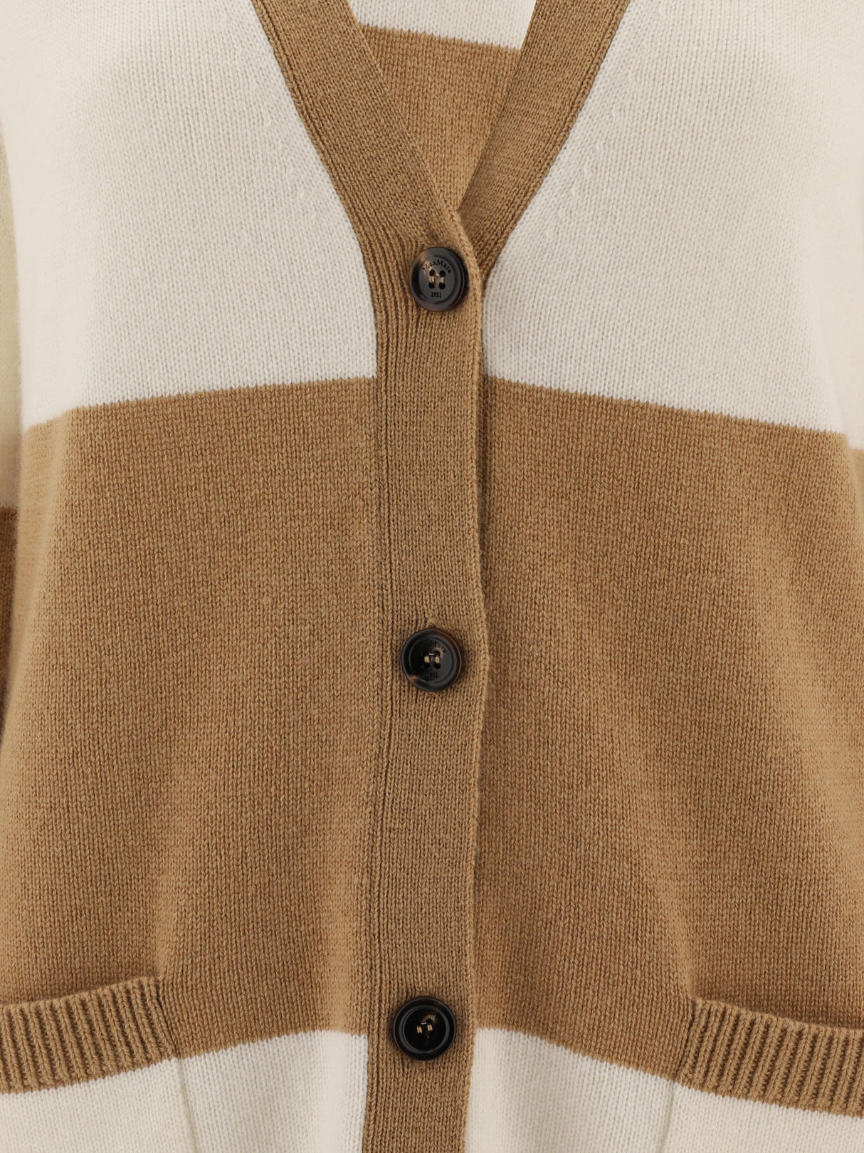 MAX MARA Oversized Wool and Cashmere Cardigan - Fall/Winter 2024