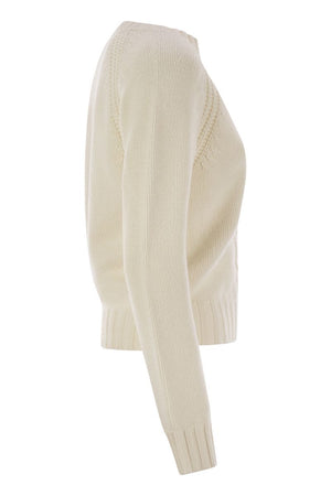 MAX MARA Luxurious Knit Sweater in Virgin Wool - Regular Fit