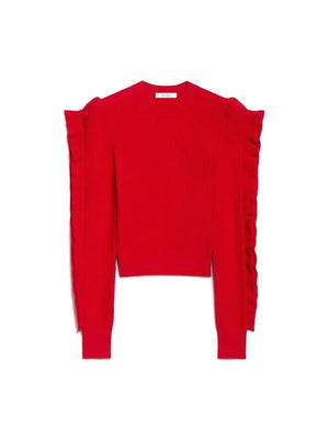 MAX MARA Red Genero Top for Women - FW24 Collection