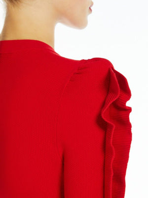 MAX MARA Red Genero Top for Women - FW24 Collection