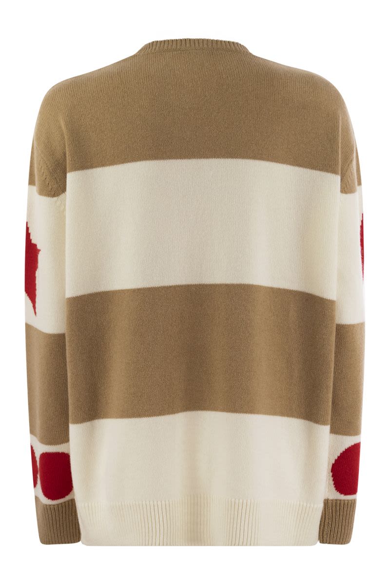 MAX MARA Elegant Silk Twill Crew-Neck Pullover