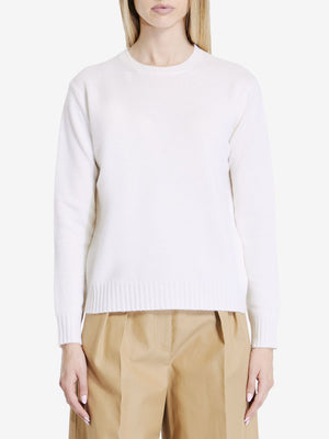 MAX MARA Elegant Taupe Cashmere Sweater