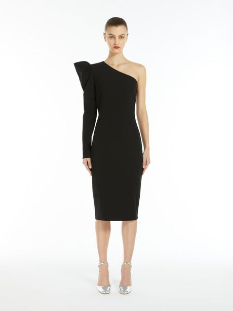 MAX MARA Elegant Black T-Shirt Dress