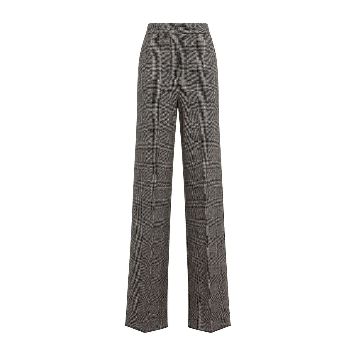 MAX MARA Cognac Prince Wales Trousers for Women