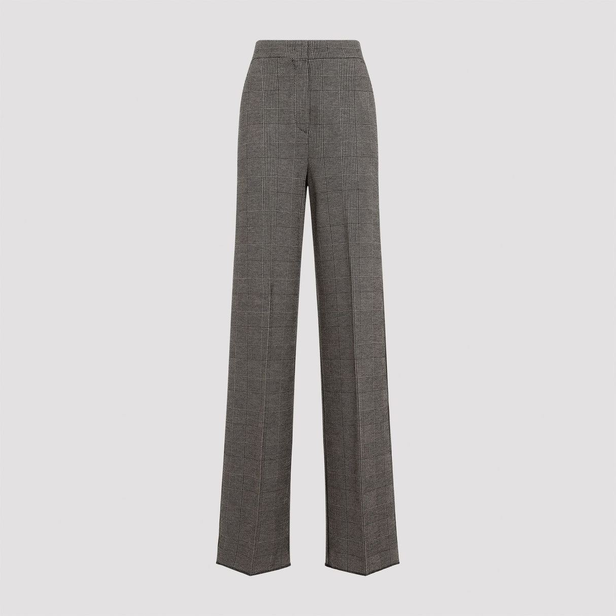 MAX MARA Cognac Prince Wales Trousers for Women