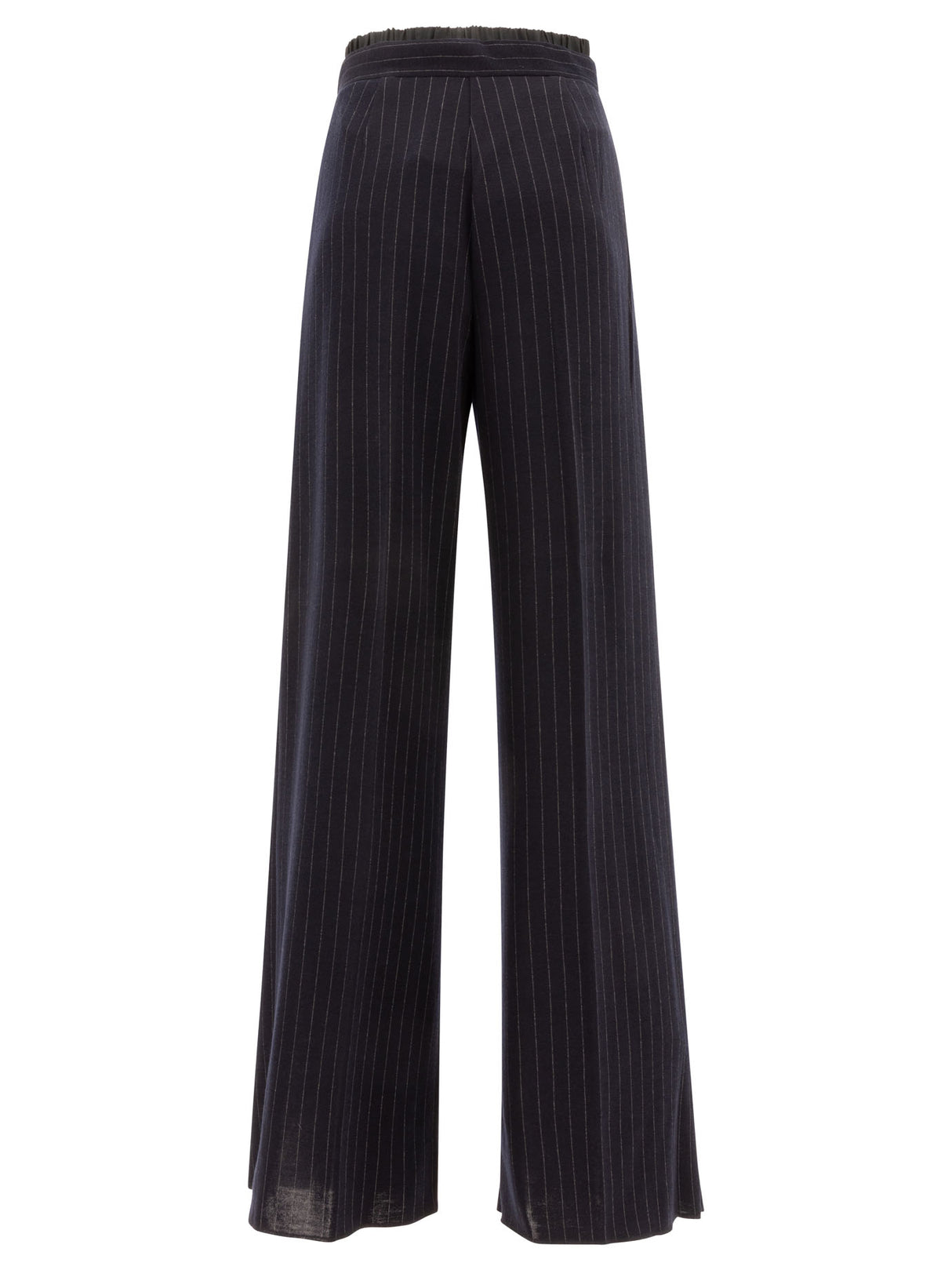 MAX MARA High Rise Pinstriped Trousers - Regular Fit