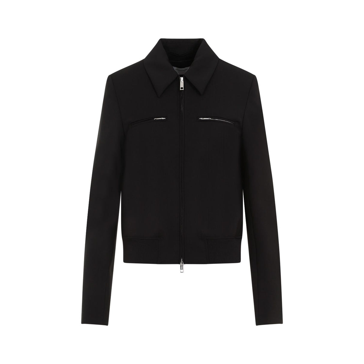 MAX MARA SPORTMAX Elegant Wool Bomber Jacket