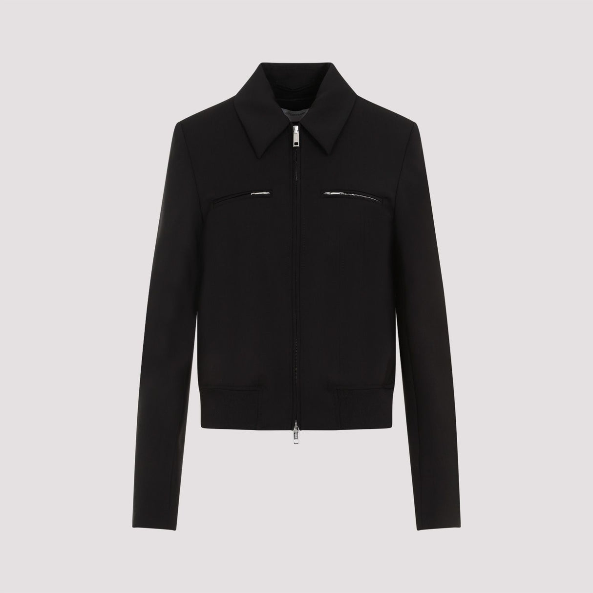 MAX MARA SPORTMAX Elegant Wool Bomber Jacket