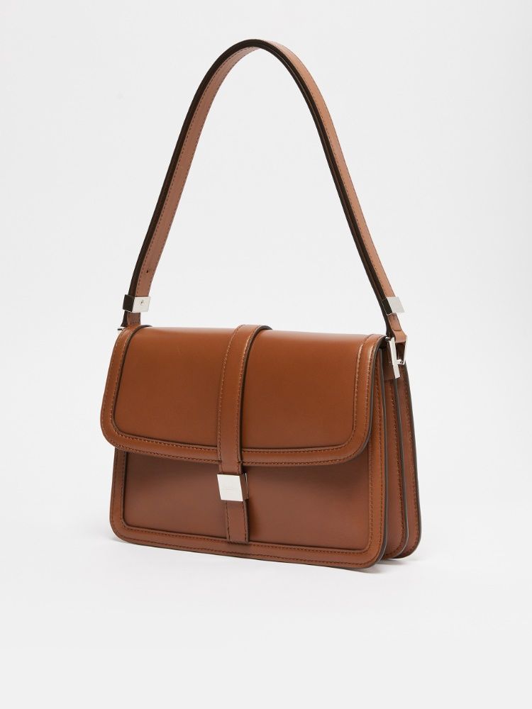 MAX MARA BIANCA HANDBAG TOBACCO