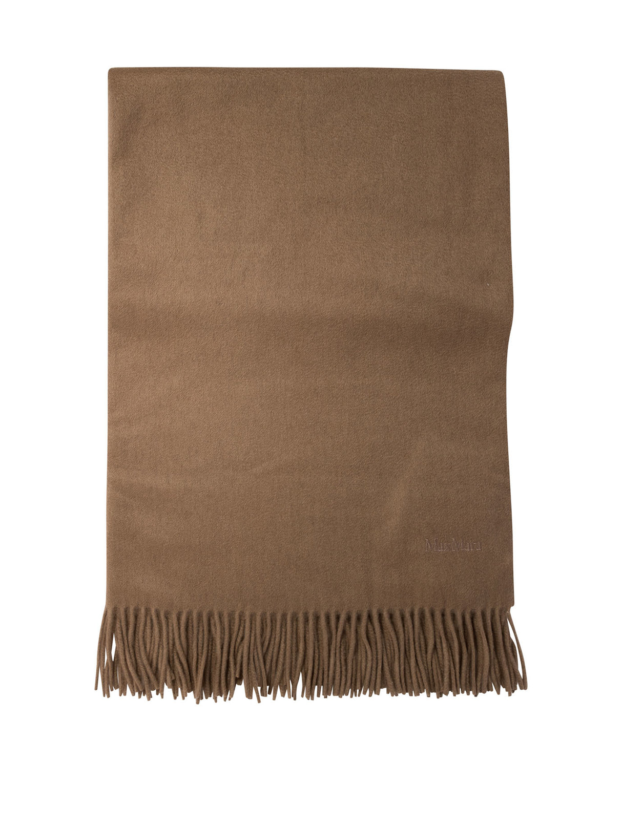 MAX MARA Elegant Cashmere Stole with Embroidery, 196 x 70 cm