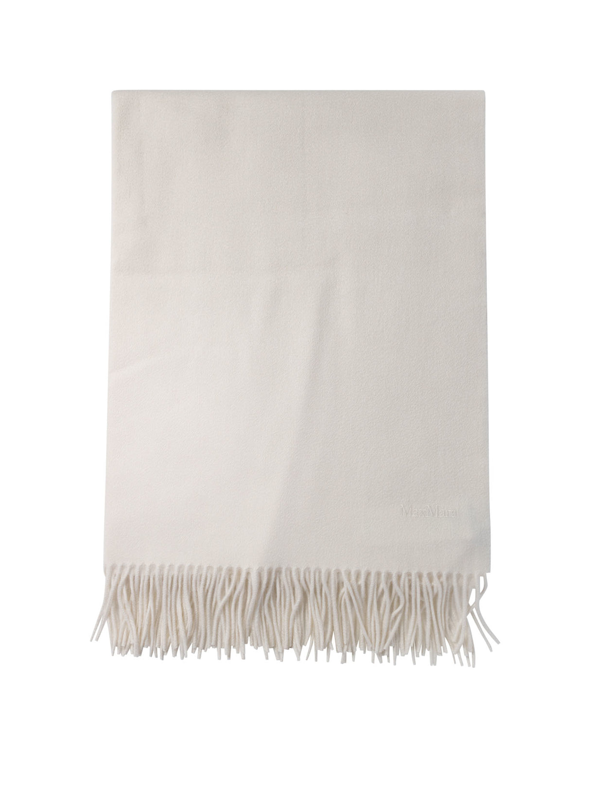 MAX MARA Cashmere Stole 196 x 70 cm with Embroidered Detail