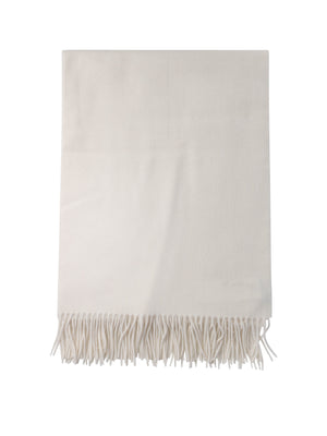 MAX MARA Cashmere Stole 196 x 70 cm with Embroidered Detail