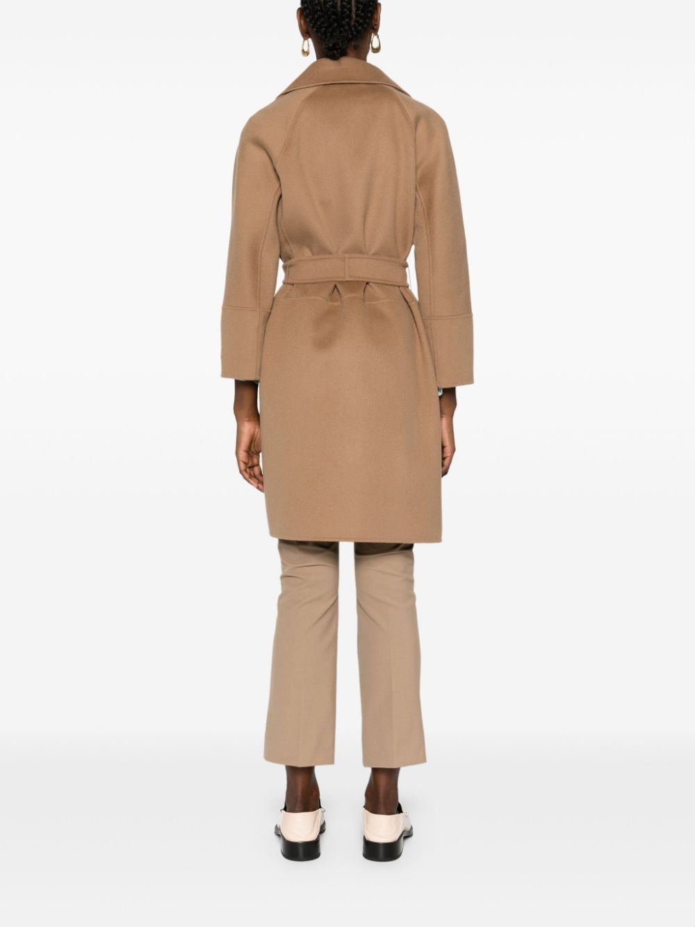 MAX MARA Elegant Camel Cloth Jacket for Women