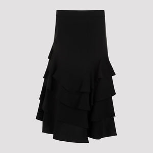 MOSCHINO COUTURE Elegant Satin Mini Skirt