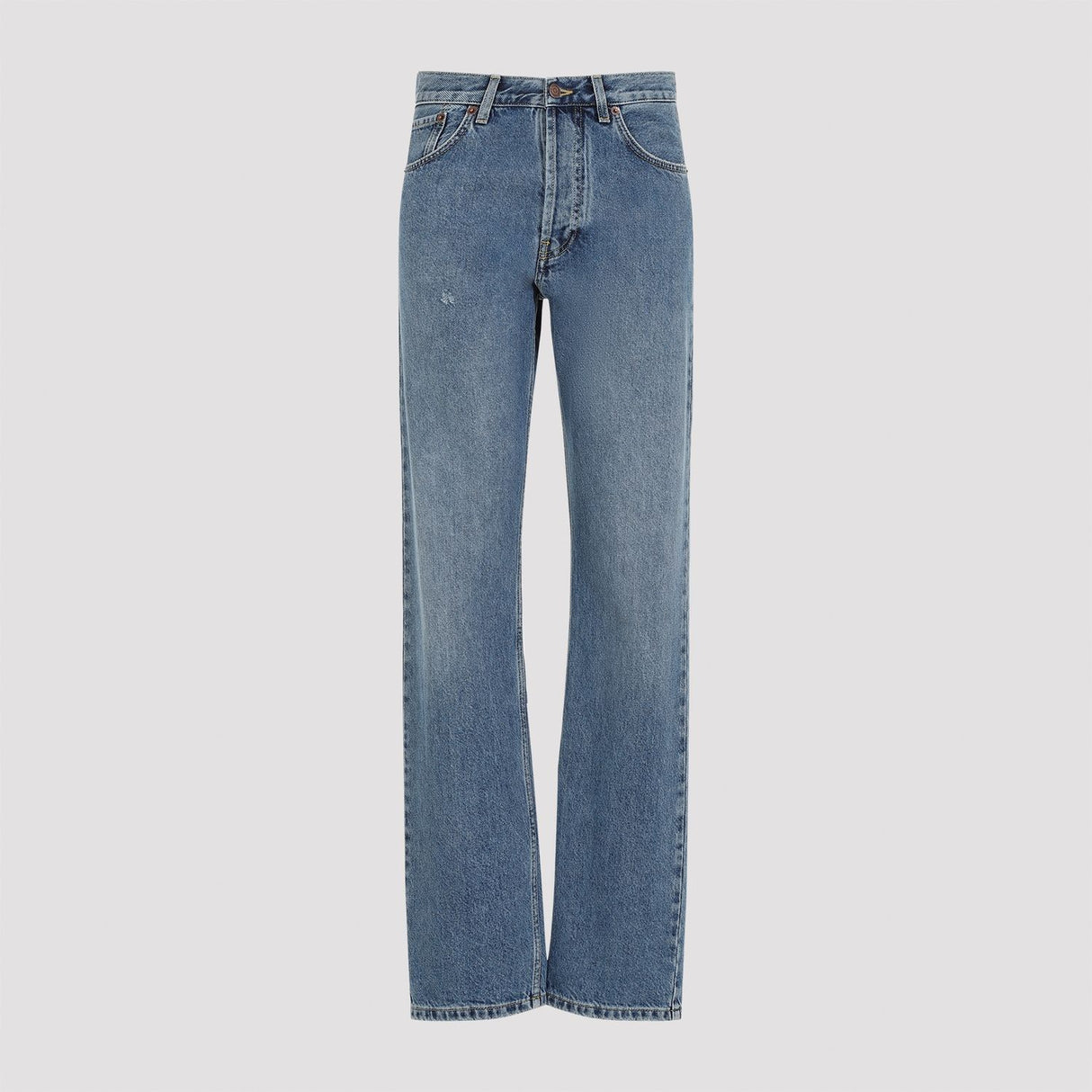 MOSCHINO COUTURE Elegant Blue Cotton Denim Jeans for Women