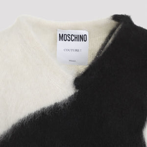 MOSCHINO COUTURE Chic Knit Dress for Women in Soft Mohair Blend