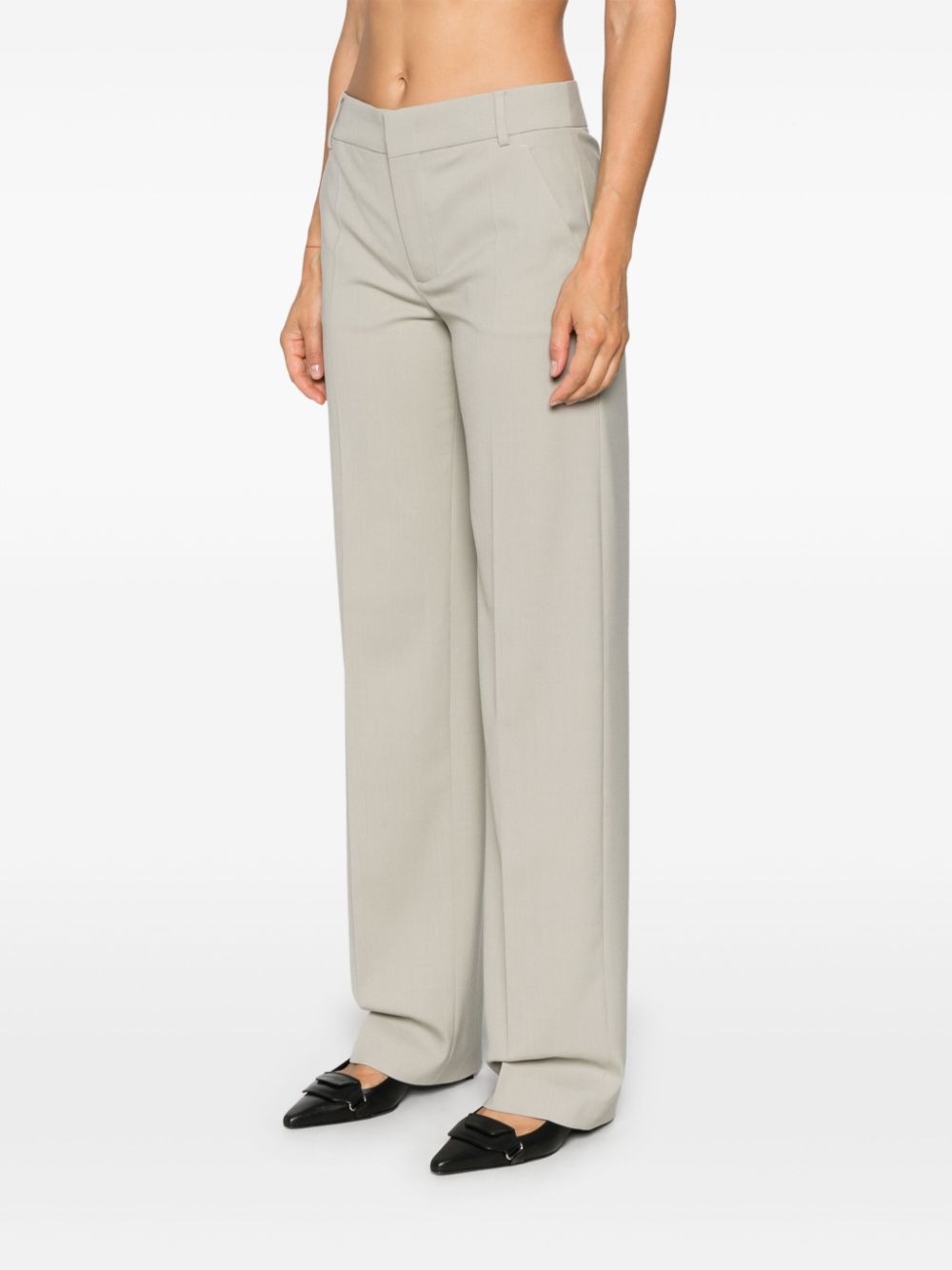 MOSCHINO COUTURE Pressed Crease Trousers for Women