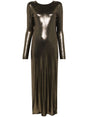 Metallic Twin-Set Mini Dress