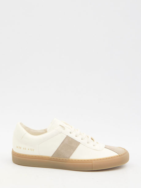 COMMON PROJECTS Classic Tennis Trainer Sneaker with Suede Accents