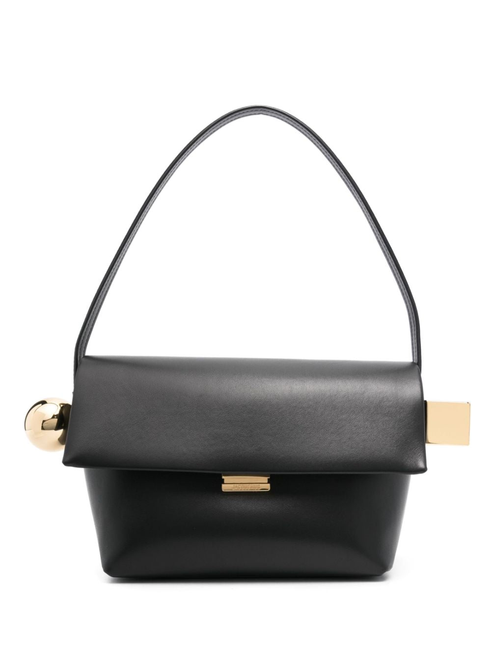 JACQUEMUS Mini Leather Shoulder Handbag