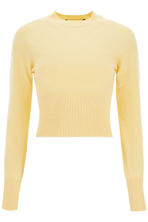 JACQUEMUS Fitted Cropped Pullover - The Threshold