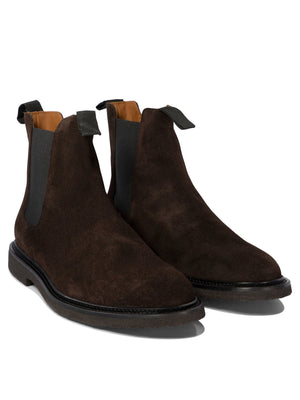 COMMON PROJECTS Elegant Suede Chelsea Ankle Boots