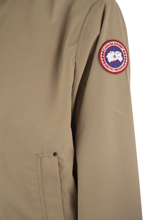 CANADA GOOSE Men's Transitional Workwear Jacket with Shoulder Patch in Tan