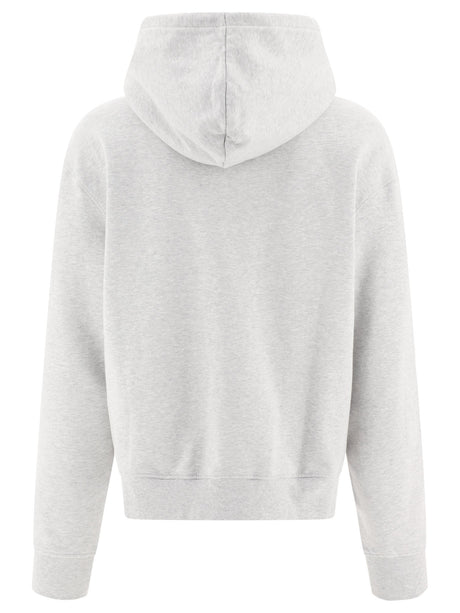 JACQUEMUS Classic Organic Cotton Hoodie in Grey