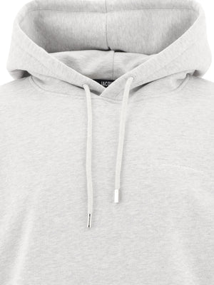 JACQUEMUS Classic Organic Cotton Hoodie in Grey