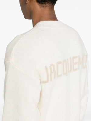 JACQUEMUS Alpaca Wool Blend Crew Neck Jumper